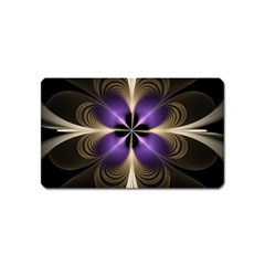 Fractal Glow Flowing Fantasy Magnet (name Card)