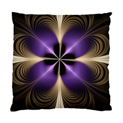 Fractal Glow Flowing Fantasy Standard Cushion Case (two Sides) by Wegoenart