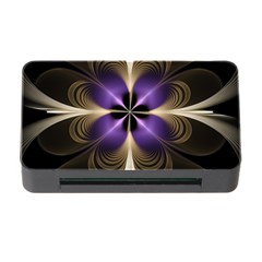 Fractal Glow Flowing Fantasy Memory Card Reader With Cf