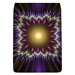 Fractal Rays Geometry Space Glow Removable Flap Cover (s) by Wegoenart