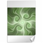 Fractal Green White St Patricks Day Canvas 20  x 30  19.62 x28.9  Canvas - 1