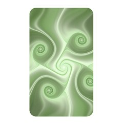 Fractal Green White St Patricks Day Memory Card Reader (rectangular) by Wegoenart