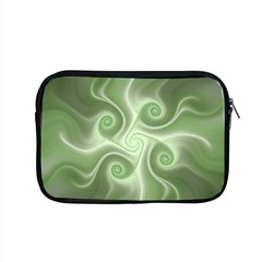 Fractal Green White St Patricks Day Apple Macbook Pro 15  Zipper Case by Wegoenart