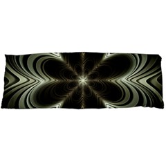 Fractal Silver Waves Texture Body Pillow Case Dakimakura (two Sides) by Wegoenart