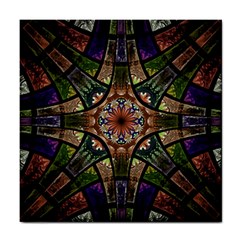 Fractal Detail Elements Pattern Tile Coasters by Wegoenart