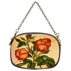 Vintage Flowers Floral Vintage Chain Purse (two Sides) by Wegoenart