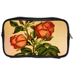 Vintage Flowers Floral Vintage Toiletries Bag (one Side) by Wegoenart