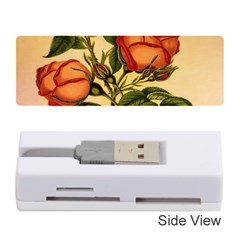 Vintage Flowers Floral Vintage Memory Card Reader (stick) by Wegoenart