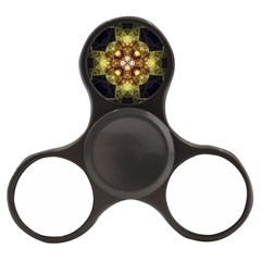 Fractal Yellow Gold Decorative Finger Spinner by Wegoenart