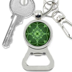 Fractal Green St Patrick S Day Bottle Opener Key Chains by Wegoenart