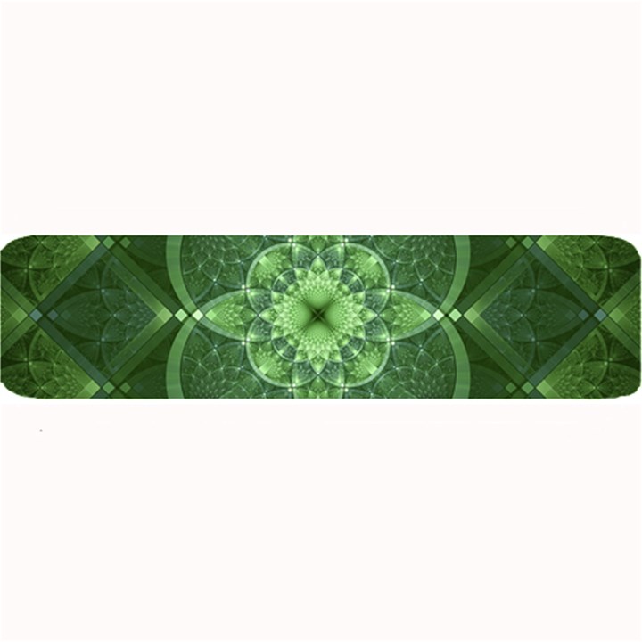 Fractal Green St Patrick S Day Large Bar Mats