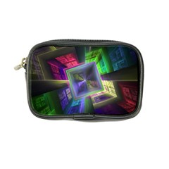 Perspective Technology Fractal Coin Purse by Wegoenart