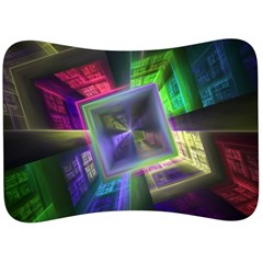 Perspective Technology Fractal Velour Seat Head Rest Cushion by Wegoenart