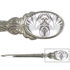 Fractal Delicate Intricate Letter Opener by Wegoenart