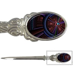 Fractal Circle Pattern Curve Letter Opener by Wegoenart