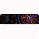 Fractal Circle Pattern Curve Large Bar Mats 32 x8.5  Bar Mat