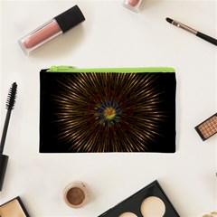 Fractal Golden Spiral Geometry Cosmetic Bag (xs) by Wegoenart