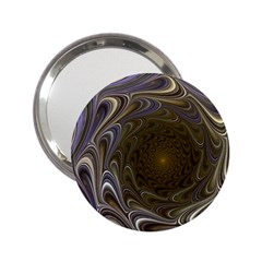 Fractal Waves Whirls Modern 2 25  Handbag Mirrors by Wegoenart