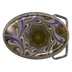 Fractal Waves Whirls Modern Belt Buckles by Wegoenart