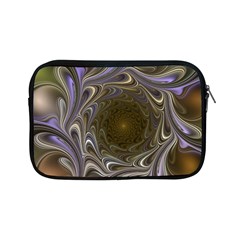 Fractal Waves Whirls Modern Apple Ipad Mini Zipper Cases by Wegoenart