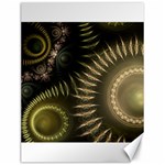 Fractal Steampunk Gears Fantasy Canvas 12  x 16  11.86 x15.41  Canvas - 1