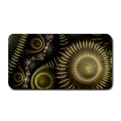 Fractal Steampunk Gears Fantasy Medium Bar Mats by Wegoenart