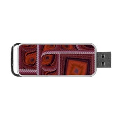 Petals Pattern Design Texture Portable Usb Flash (one Side) by Wegoenart