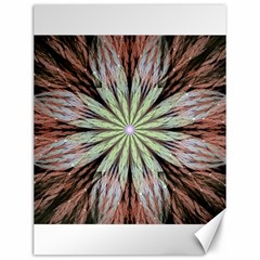 Fractal Floral Fantasy Flower Canvas 12  X 16  by Wegoenart