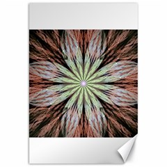 Fractal Floral Fantasy Flower Canvas 20  X 30  by Wegoenart