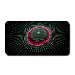 Fractal Circle Fantasy Texture Medium Bar Mats by Wegoenart