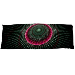 Fractal Circle Fantasy Texture Body Pillow Case (dakimakura) by Wegoenart