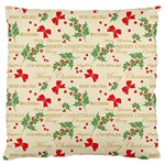 Christmas Paper Scrapbooking Large Cushion Case (One Side) Front