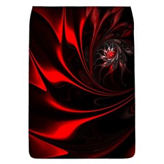 Abstract Curve Dark Flame Pattern Removable Flap Cover (l) by Wegoenart