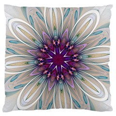 Mandala Kaleidoscope Ornament Standard Flano Cushion Case (one Side) by Wegoenart