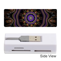 Fractal Vintage Colorful Decorative Memory Card Reader (stick) by Wegoenart