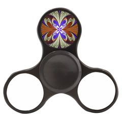 Fractal Splits Silver Gold Finger Spinner