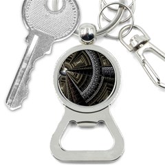 Fractal Circle Circular Geometry Bottle Opener Key Chains by Wegoenart