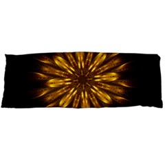 Mandala Gold Golden Fractal Body Pillow Case (Dakimakura)