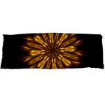 Mandala Gold Golden Fractal Body Pillow Case Dakimakura (Two Sides) Back