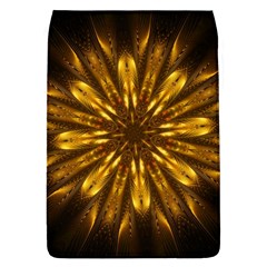 Mandala Gold Golden Fractal Removable Flap Cover (L)