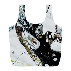 Abstract Structure Pattern Full Print Recycle Bag (l)