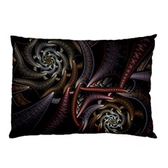 Geometry Math Fractal Art Pillow Case by Wegoenart