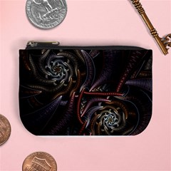 Geometry Math Fractal Art Mini Coin Purse by Wegoenart