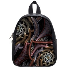 Geometry Math Fractal Art School Bag (small) by Wegoenart