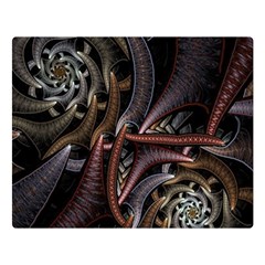 Geometry Math Fractal Art Double Sided Flano Blanket (large)  by Wegoenart