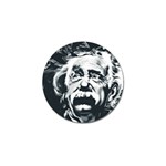 Albert Einstein Street Art Golf Ball Marker (10 pack) Front