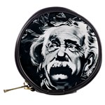 Albert Einstein Street Art Mini Makeup Bag Back