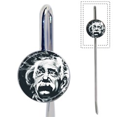 Albert Einstein Street Art Book Mark by Wegoenart