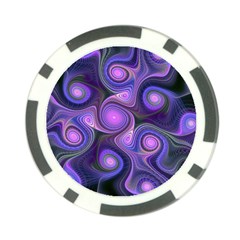 Abstract Pattern Fractal Wallpaper Poker Chip Card Guard by Wegoenart