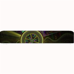 Fractal Threads Colorful Pattern Small Bar Mats